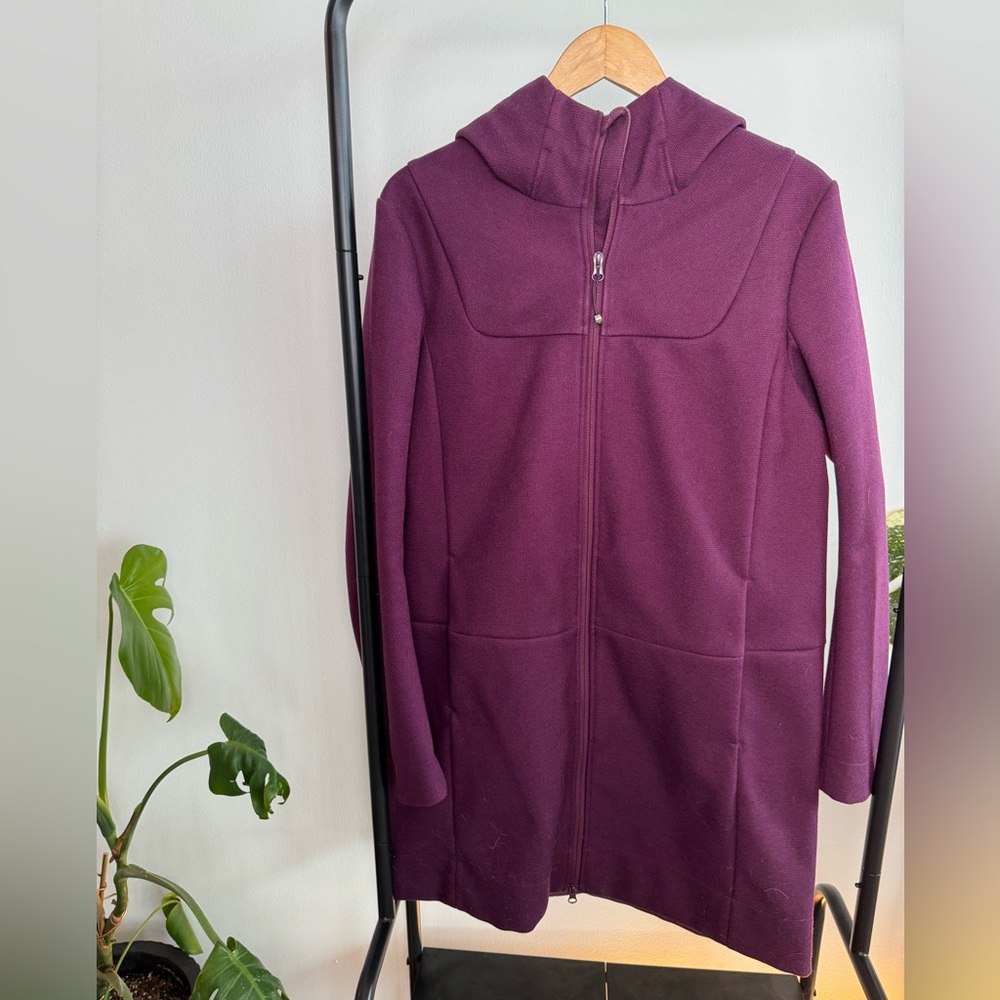 Women's Purple Hooded Jacket